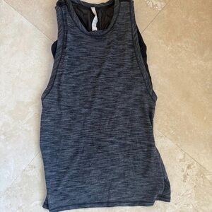 lululemon athletica Heathered Charcoal Tank